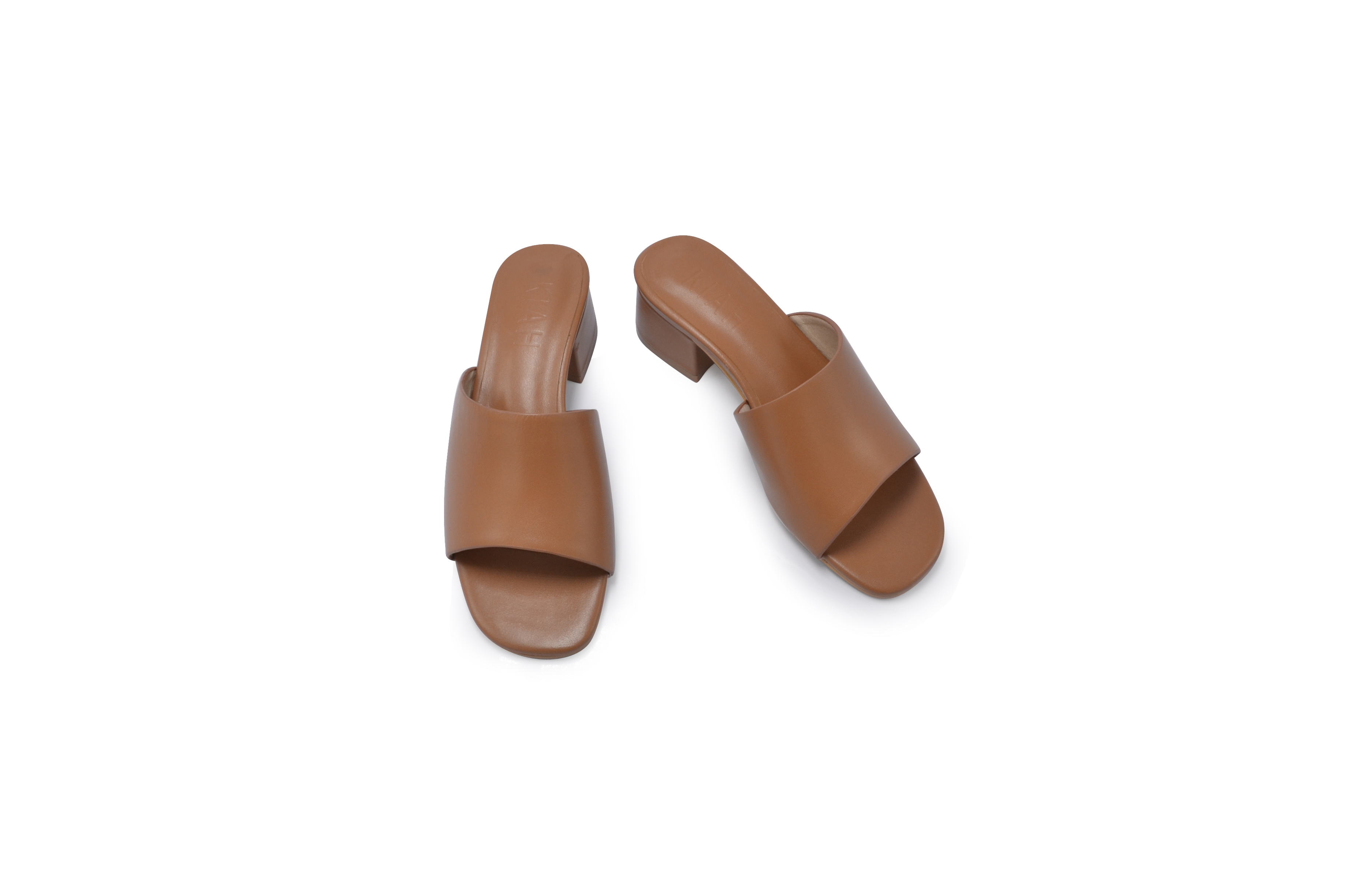  SLIDE SANDALS (BROWN) : 20410NS