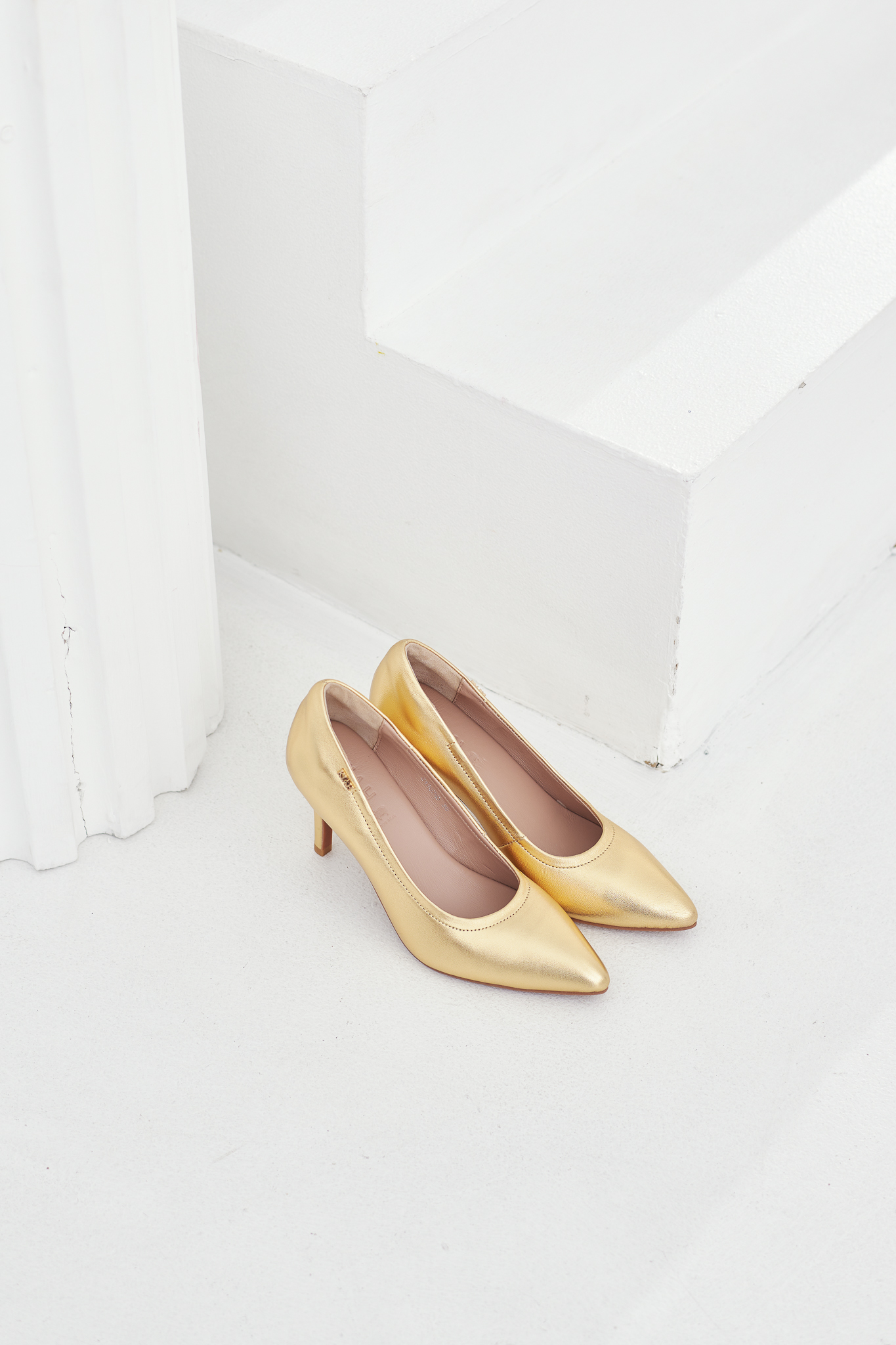 CHLOE HEEL 3" (GOLD) : 51107NO